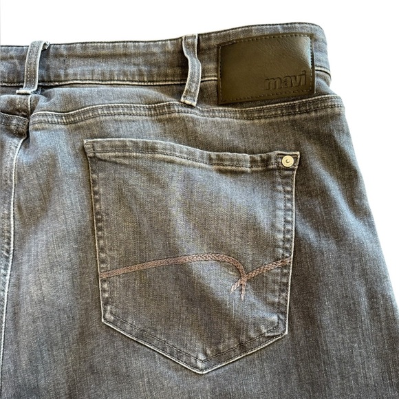 Mavi Jake Slim Leg Light Smoke Feather Blue men size 40x30 - Picture 4 of 16